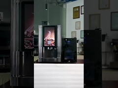 Maszyna do kawy ze świeżym mlekiem