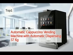 Automatyczna maszyna do sprzedaży cappuccino z automatycznym rozdajnikiem 57 kg