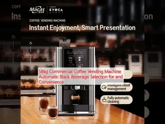 58kg Komercyjny automat do kawy Automatyczny czarny wybrany napoj dla wygody