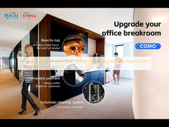 Inteligentna i kompaktowa maszyna do sprzedaży kawy z ziarna do kubka dla wdrożenia OCS przez Evoacas