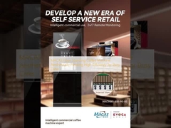 Ekspres do kawy wolnostojący MACAS, estetyczny, wydajny dla ruchliwych kawiarni