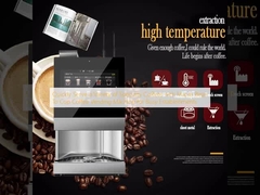 Szybko serwuj różnorodne kawy specjalistyczne z maszyną do sprzedaży kawy Macas Bean To Cup dla zajętych zakładów