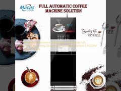 Powerful Performance with Macas Commercial Fully Automatic Freshly Ground Cabinet Coffee Machine s AC230V Power Supply / Wyposażony w energię