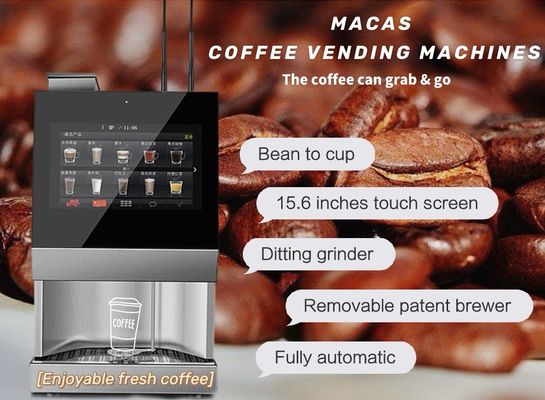 kupować Restauracja Smart Bean To Cup Coffee Vending Machine z programowalnym ustawieniem produkcja internetowa