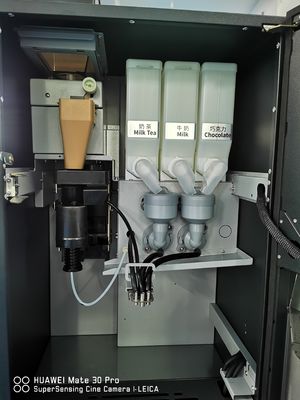 kupować Działający na zasłonie dotykowym automatyk do sprzedaży kawy z pulpitem produkcja internetowa