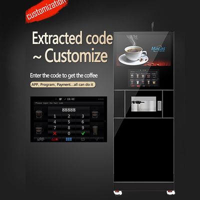 OEM ODM Automatyczna maszyna do sprzedaży kawy Cappuccino Elektroniczne płatności
