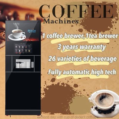12oz Rozmiar kubka papierowego Komercyjny automatyczny ekspres do kawy H 1845mm