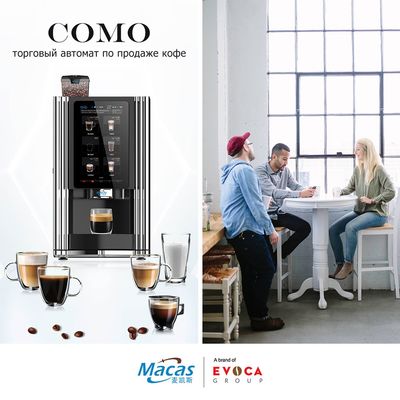 15.6''Touch Screen Coffee Vending Machine z MDB dla espresso Cappuccino Latte Coffee