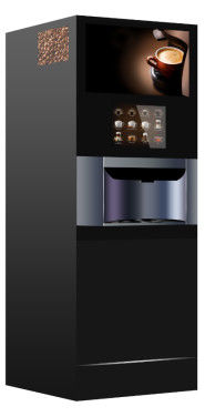 MACAS Coffee Vendo Machine Cafe Vending Machine z 27 cali ekranem reklamowym
