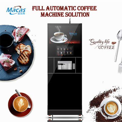 kupować Intelligent Floor Standing Coffee Machine Macas Commercial Fully Automatic Freshly Ground Cabinet Coffee Machine produkcja internetowa