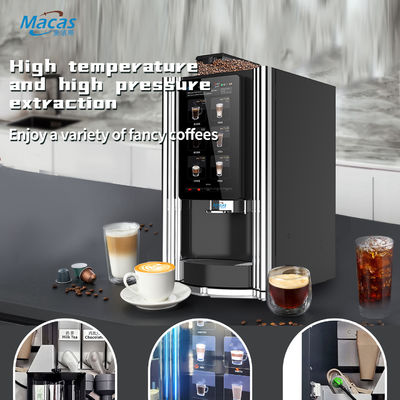 Automatyczny komercyjny aparat do kawy z kapuczinem latte mocha
