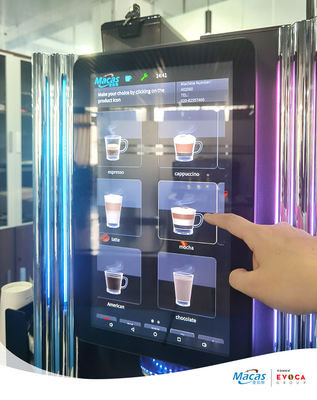 kupować 15.6calowy ekran dotykowy Komercyjna maszyna do kawy z automatyczną dyspensą produkcja internetowa