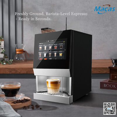 kupować Commercial Coffee Vending Machine Offering Flexible Beverage Production Including Coffee Fruit Juice and Milk Tea Options produkcja internetowa