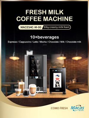 Dobra cena. Wytwarzanie wielofunkcyjnej maszyny do kawy espresso do automatycznej sprzedaży kawy ze świeżym mlekiem w Internecie