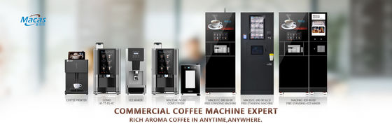 Dobra cena. OEM Sprzedaż Podłogi Stojące Instant Tea Coffee Machines Z 27 Inch Reklamowy Ekran w Internecie