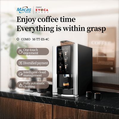 Dobra cena. Commercial Bean To Cup Coffee Vendo Machine with 15.6inch Touch Screen Hot drinks w Internecie