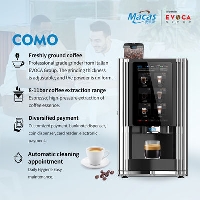 Ciesz się świeżo parzoną kawą w dowolnym momencie i w dowolnym miejscu z automatem do sprzedaży kawy Bean To Cup