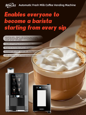 Dobra cena. Factory Commercial Bean to Cup Fresh Milk Espresso Coffee Machine suits in HoReCa w Internecie