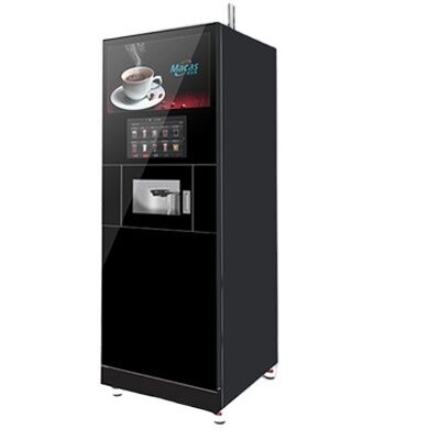 Dobra cena. MACAS MACES7C-300-90-00 Espresso Automatic Coffee Vending Machine z gorącym/zimnym QR i płatnością gotówką 220VAC 2200W 1-letnia gwarancja w Internecie